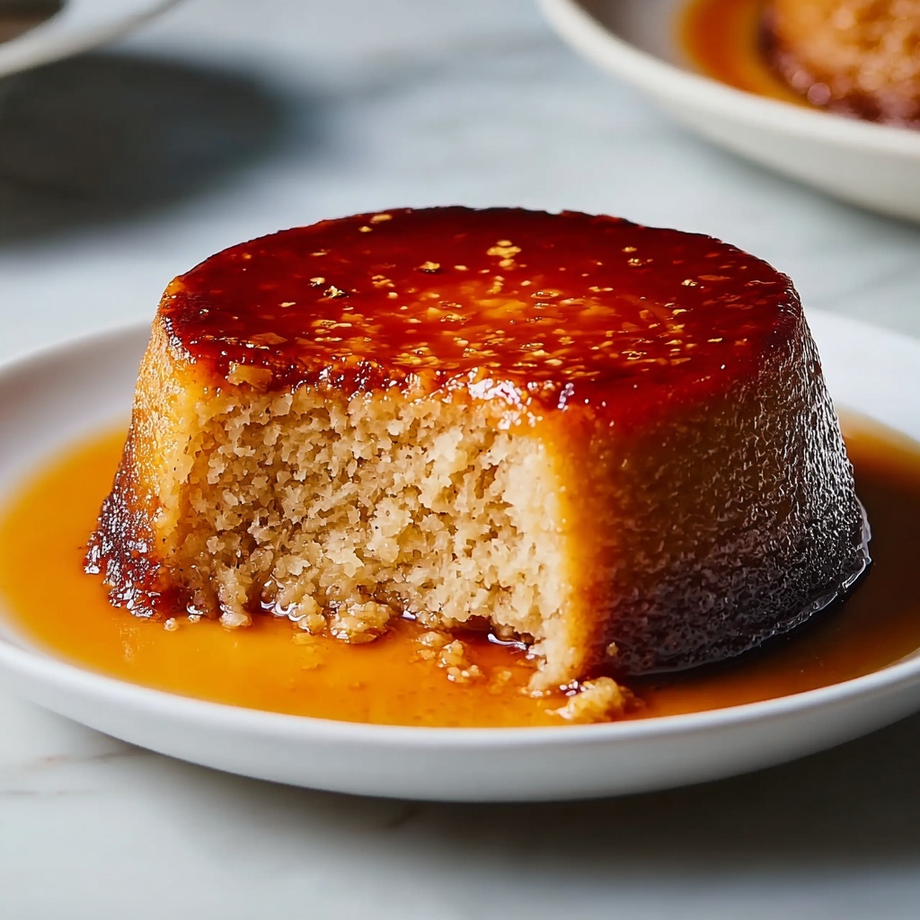 Slow Cooker Golden Syrup Sponge Recipe - Recipe Image