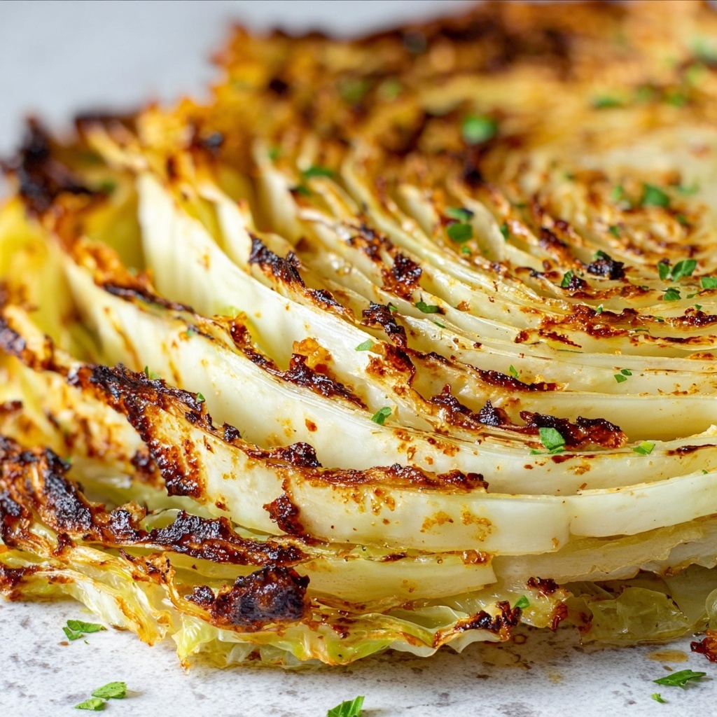 Air Fryer Cabbage Steaks Recipe - Recipe Image