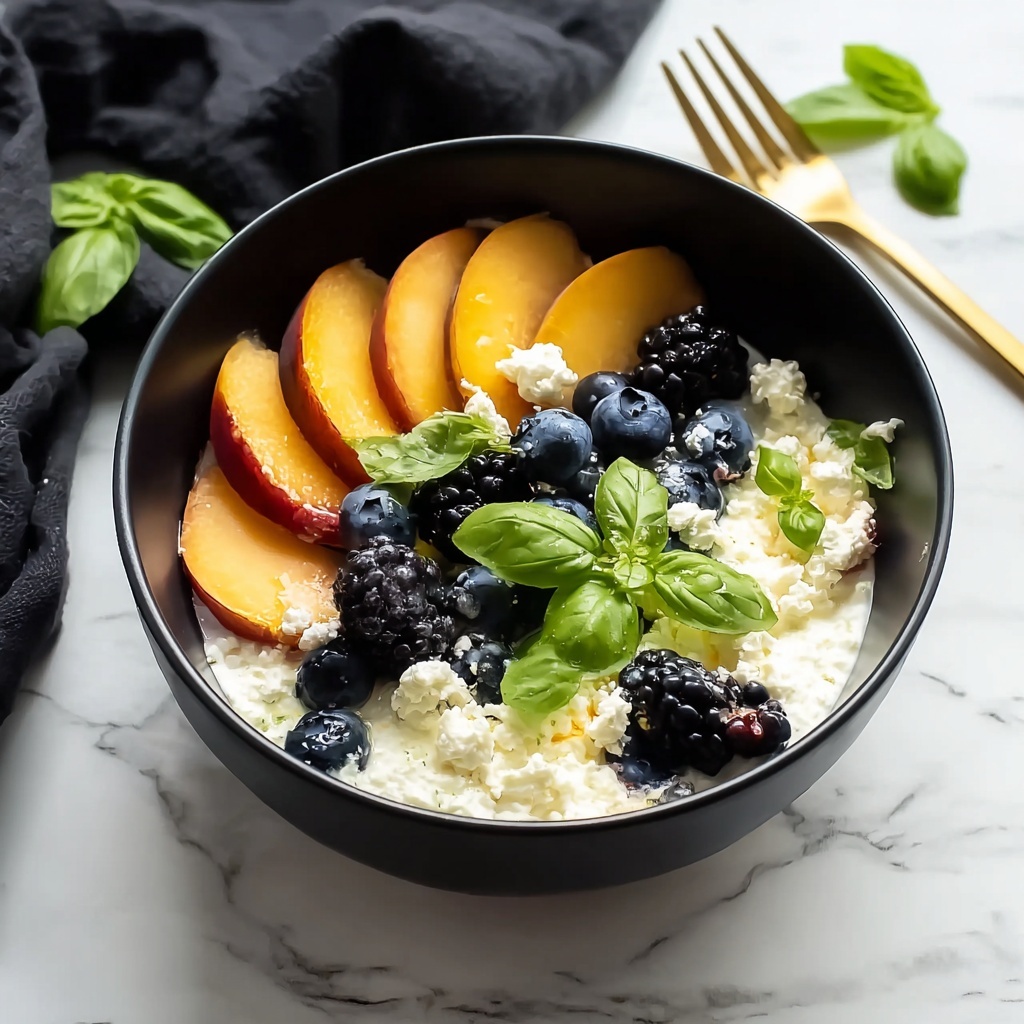 Blueberry Peach Feta Salad Recipe - Recipe Image