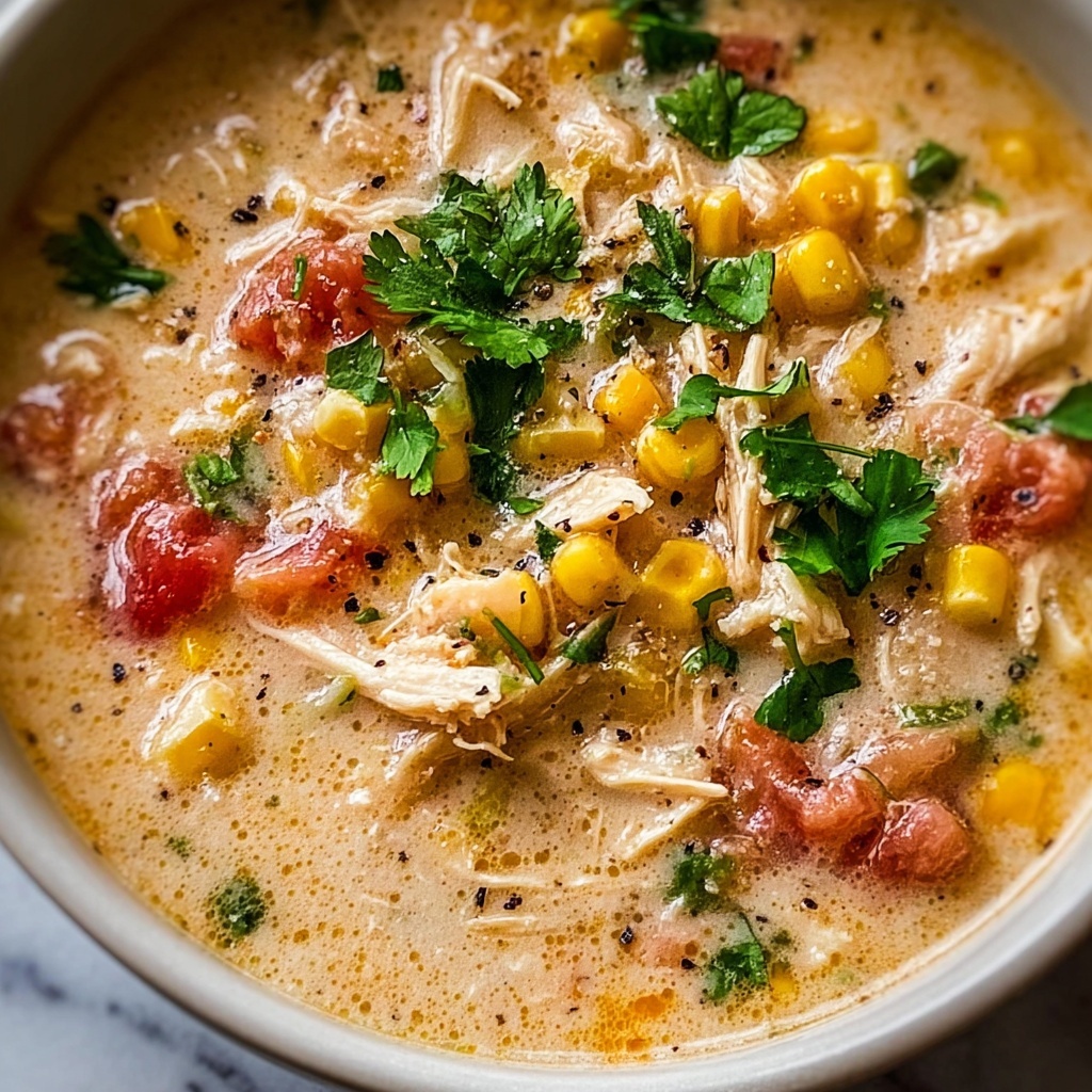 Mexican Street Corn White Chicken Chili Recipe - Recipe Image