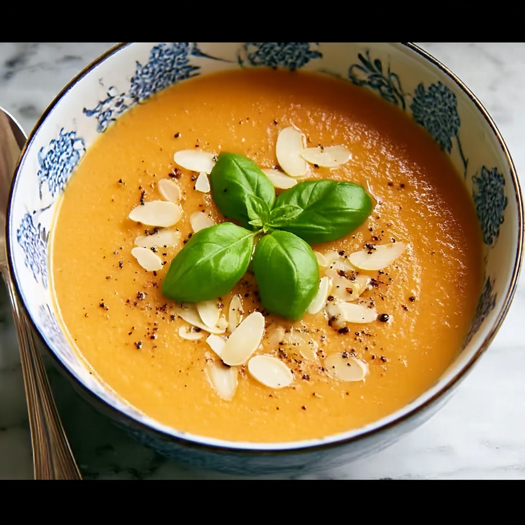 Roasted Tomato Basil Soup Recipe - Recipe Image