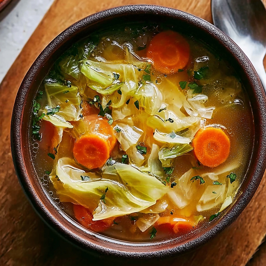 Cabbage Fat-burning Soup Recipe - Recipe Image