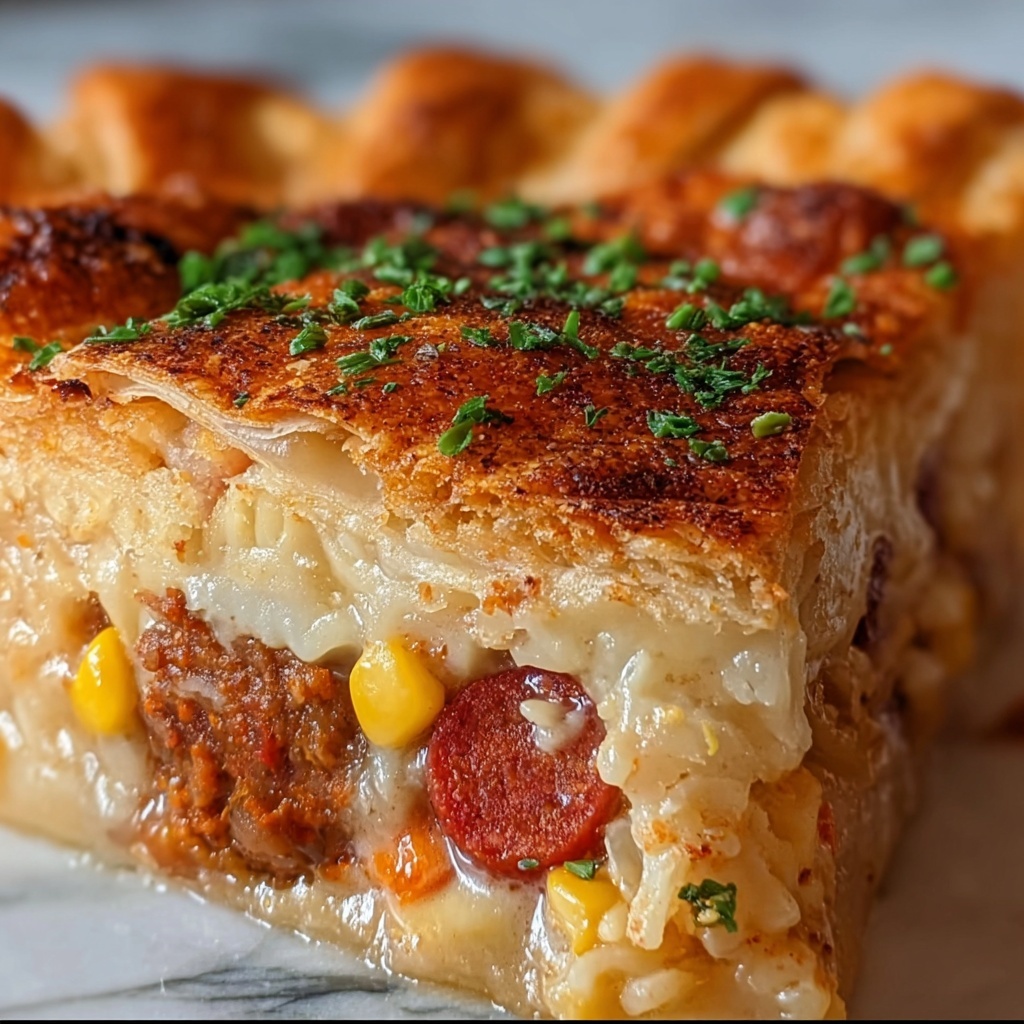 Pizza Pot Pie Recipe - Recipe Image
