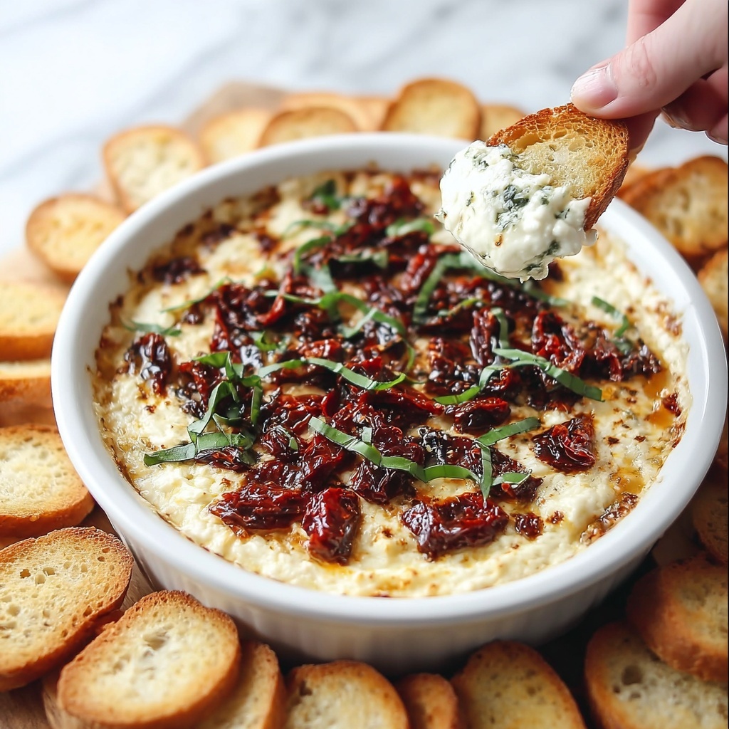 Warm Goat Cheese Dip with Herbs and Toasted Walnuts Recipe - Recipe Image