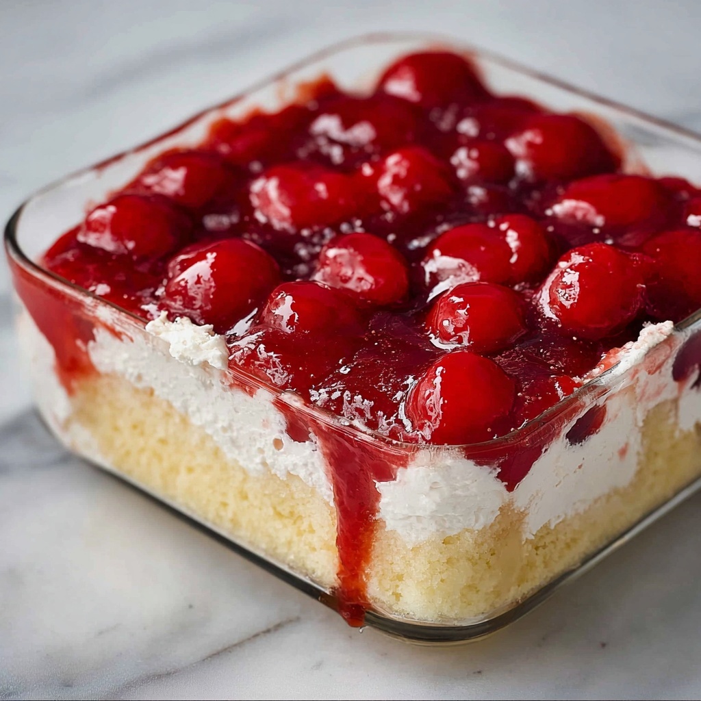 Cherries in the Snow Dessert Recipe - Recipe Image