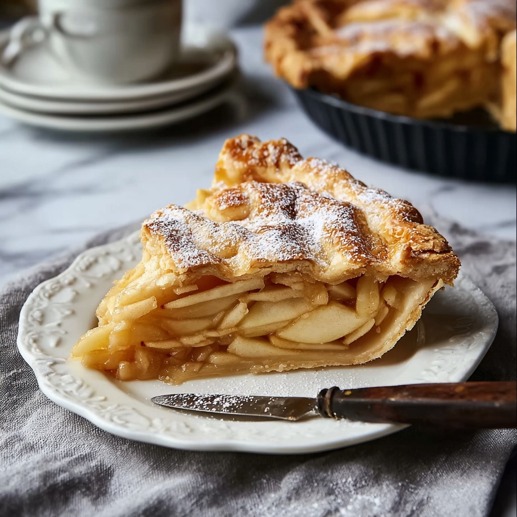 German Apple Strudel (Apfelstrudel) Recipe - Recipe Image