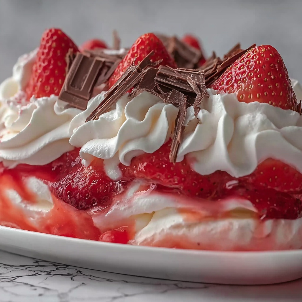 Creamy Strawberry Vanilla Delight Recipe - Recipe Image