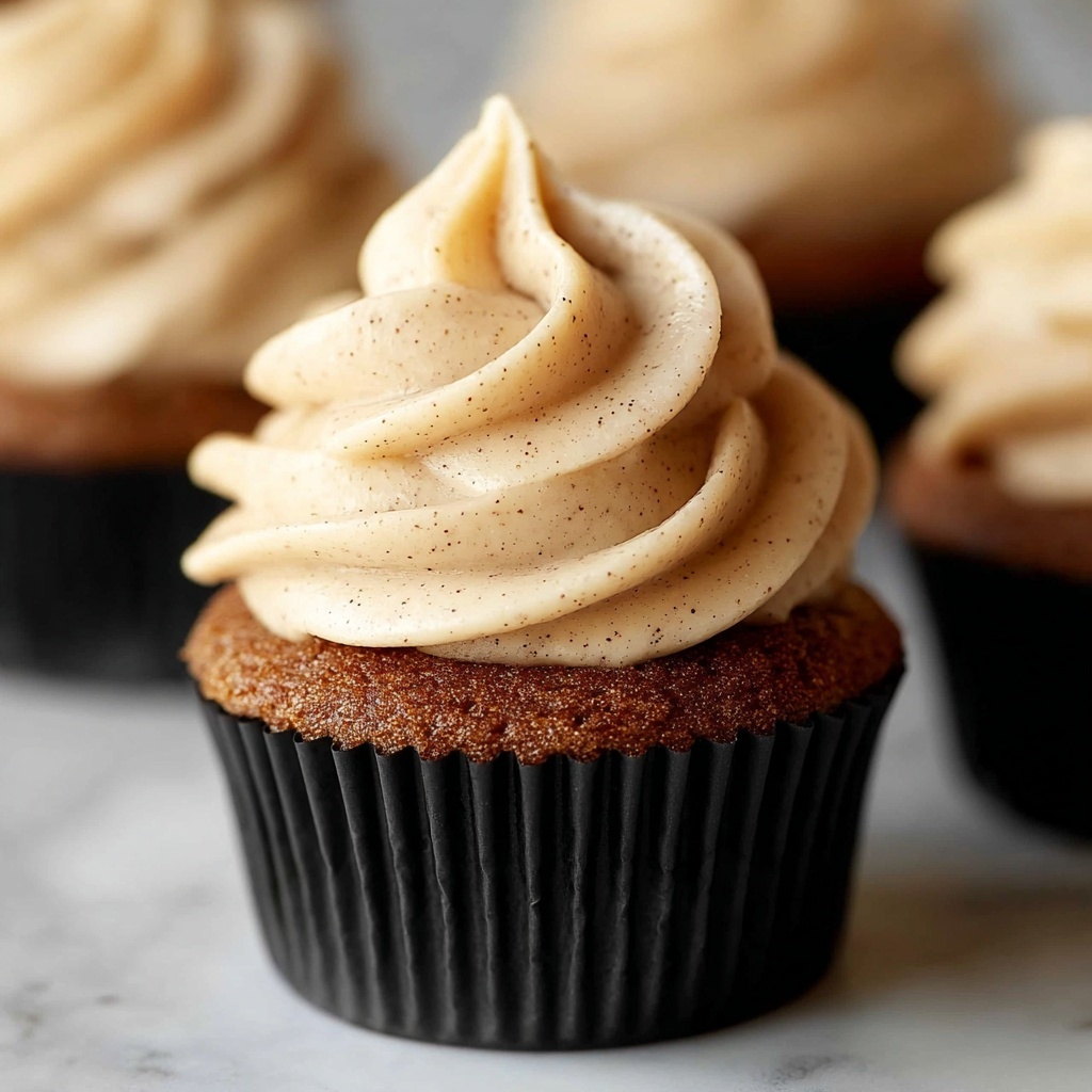 Pumpkin Cupcakes with Pumpkin Spice Cream Cheese Frosting Recipe - Recipe Image