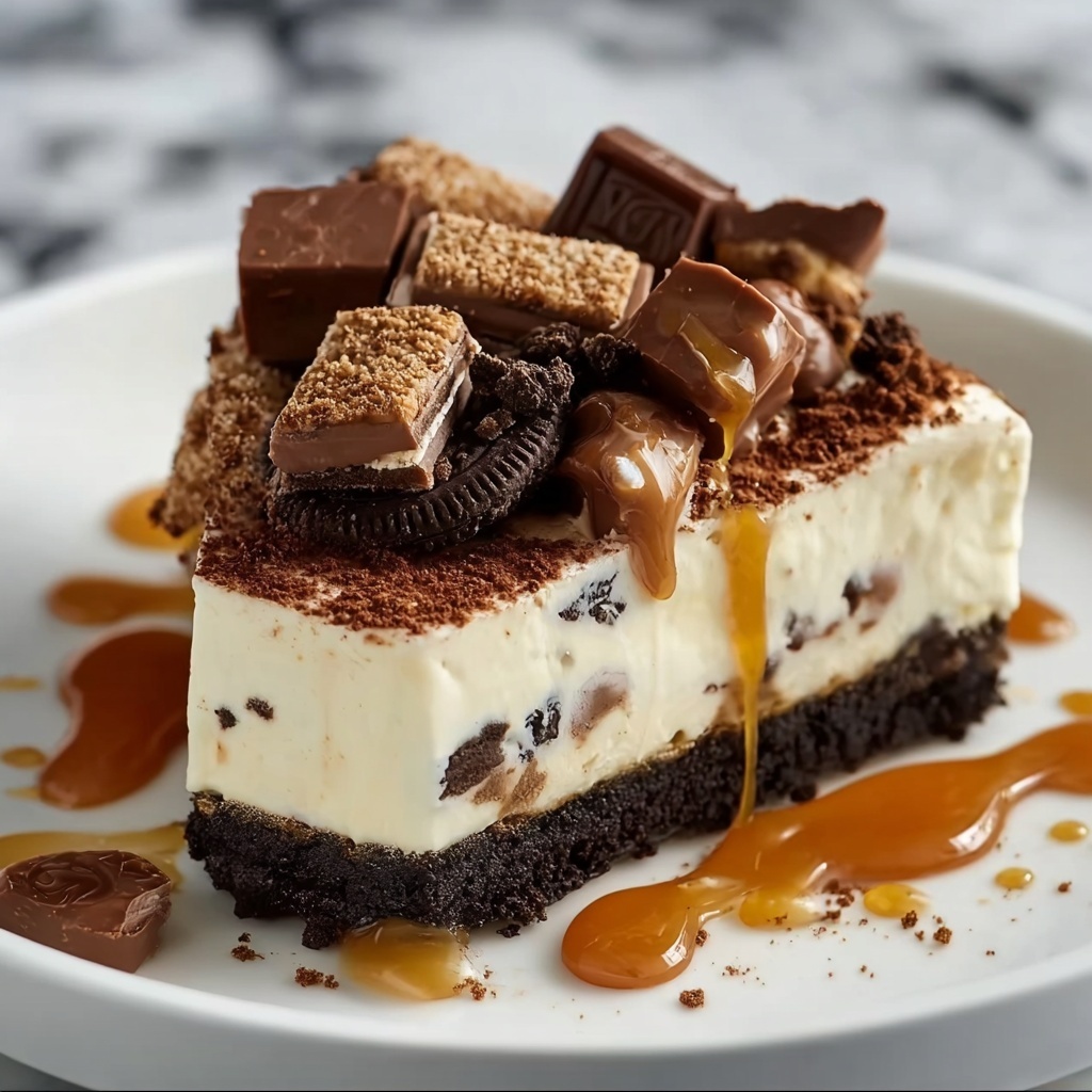 Butterfinger Cheesecake Recipe - Recipe Image