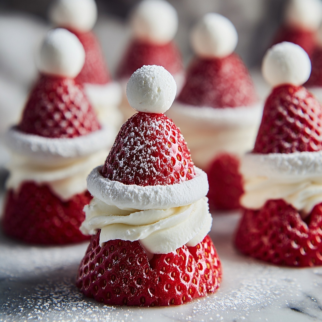 Strawberry Santas Recipe - Recipe Image