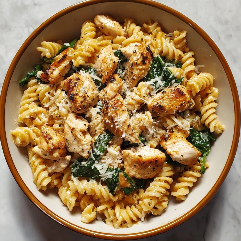 Crockpot Garlic Parmesan Chicken Pasta Recipe - Recipe Image