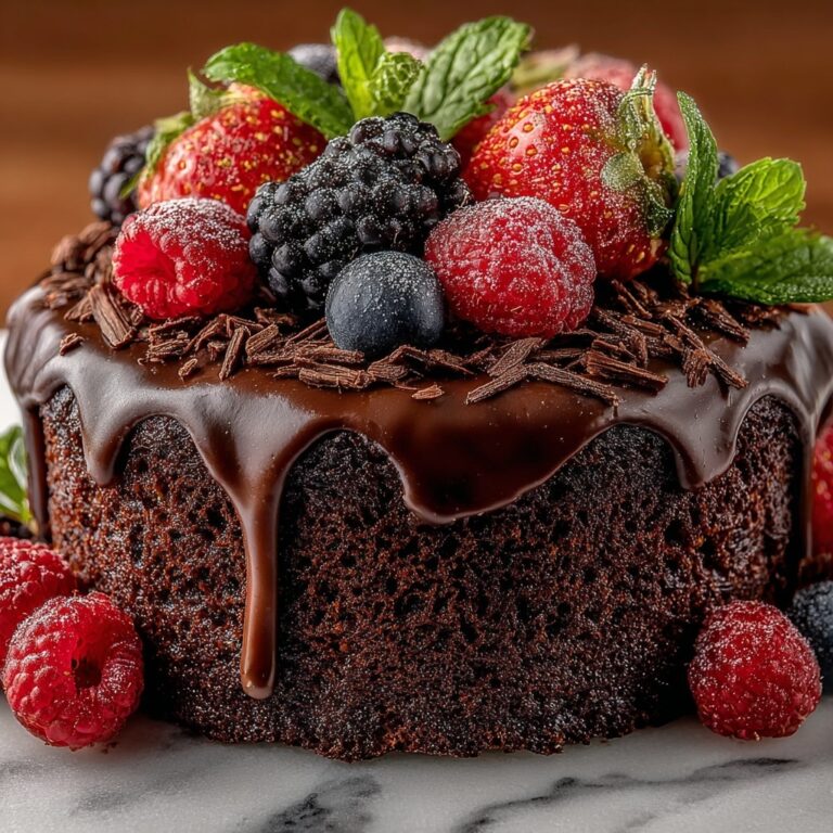 Easy Chocolate Fudge Cake Recipe