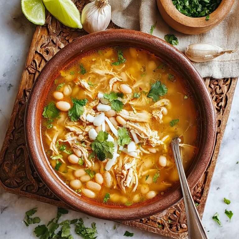 Red Chicken Pozole Soup Recipe