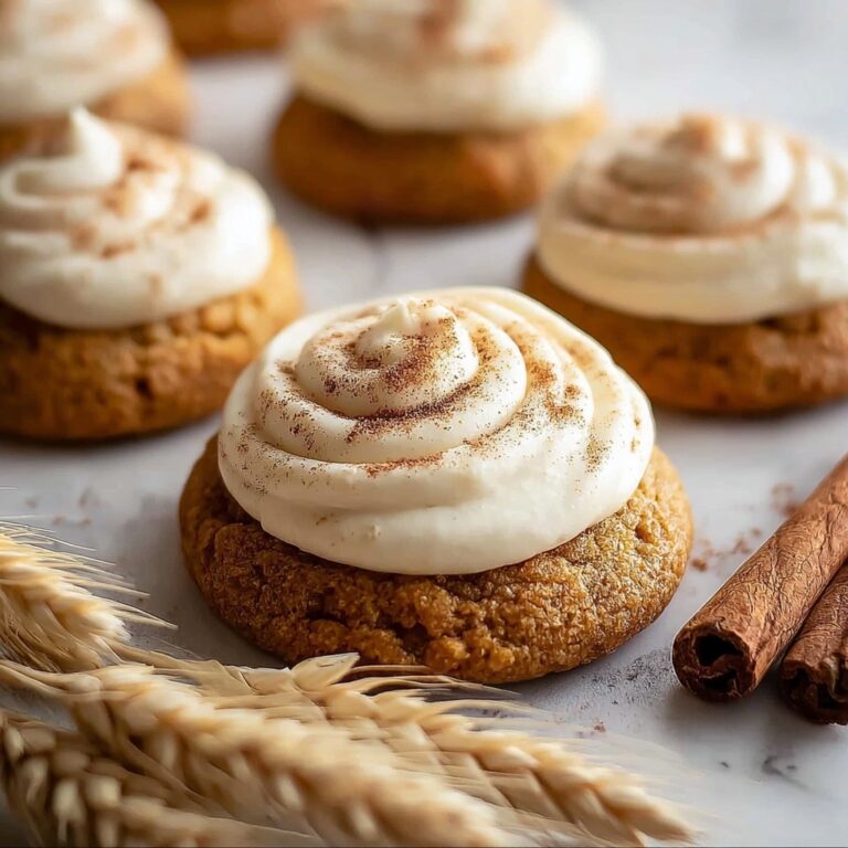 Pumpkin Cookies with Cream Cheese Frosting Recipe