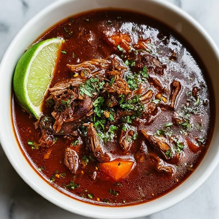 Authentic Beef Birria Stew with Chilies and Tender Shredded Meat Recipe