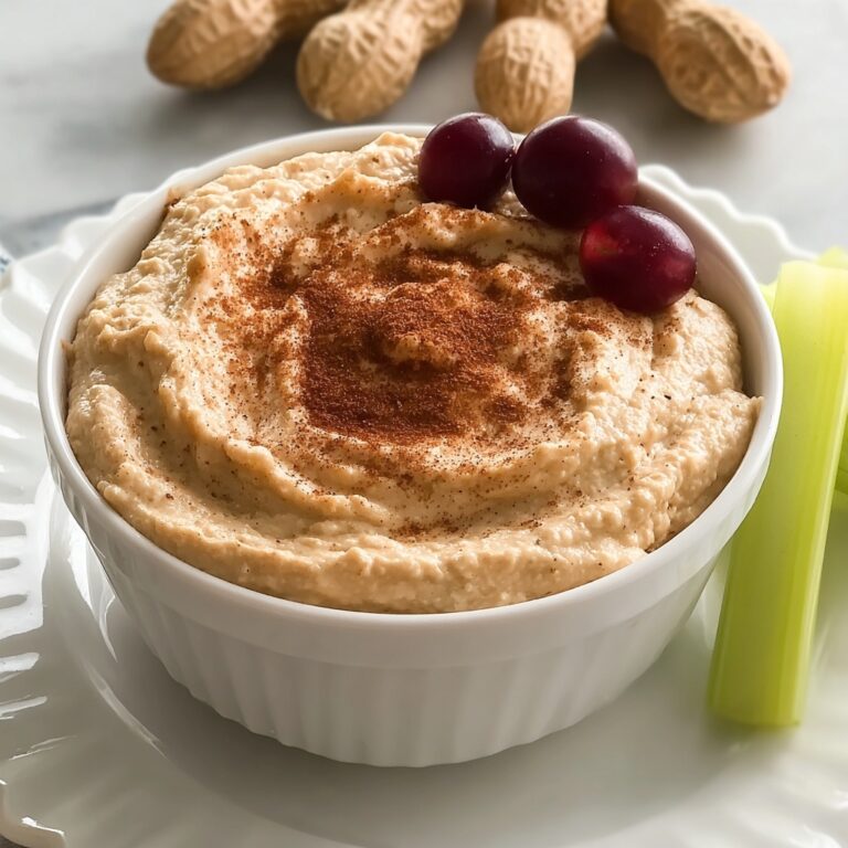 Spiced Peanut Butter Yogurt Dip Recipe