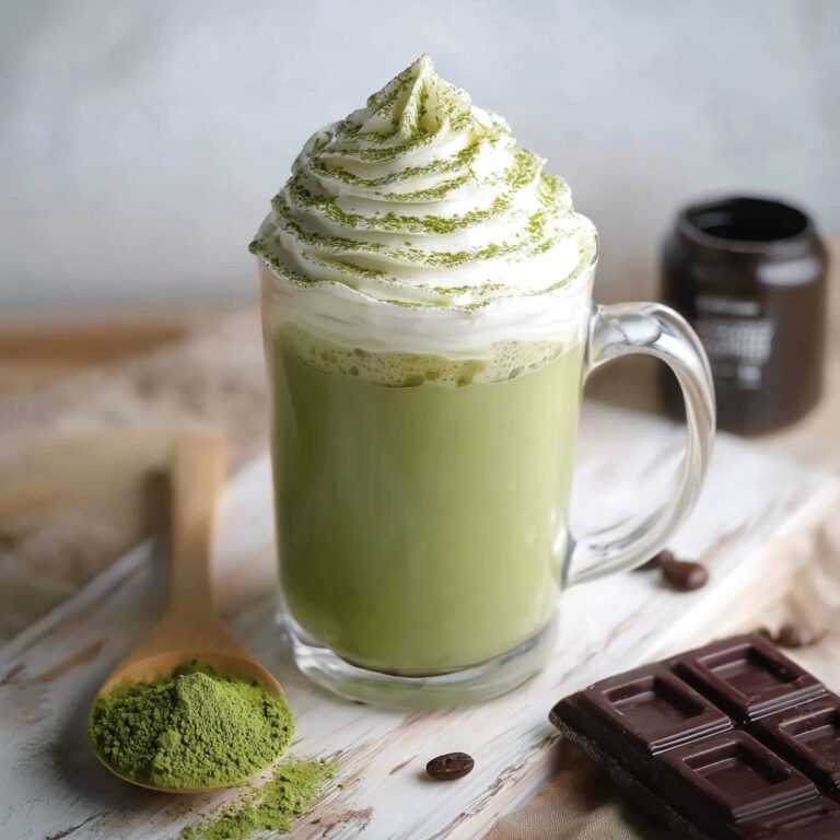 Matcha White Hot Chocolate Recipe