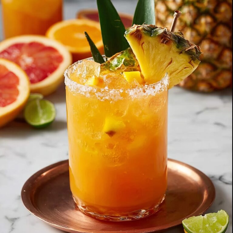 Pineapple Mango Rum Punch Recipe