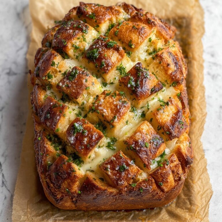 Pull Apart Garlic Herb Cheese Bread Recipe
