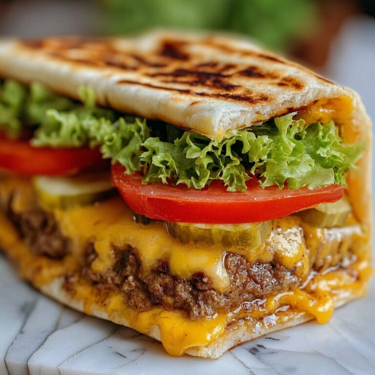 Air Fryer Cheeseburger Wraps Recipe