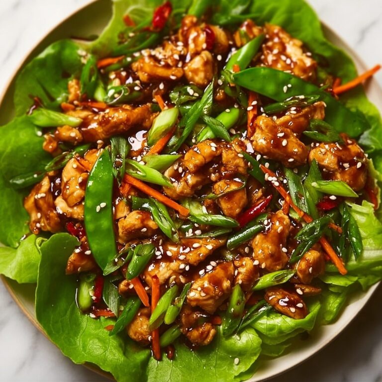 Thai Chicken Lettuce Wraps Recipe