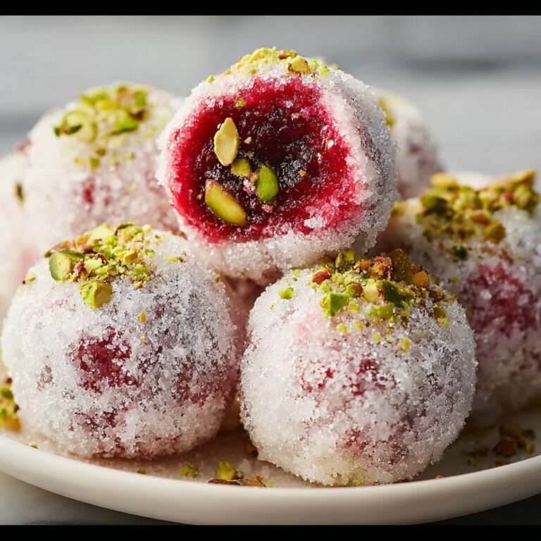 Cherry Pistachio Snowballs Recipe