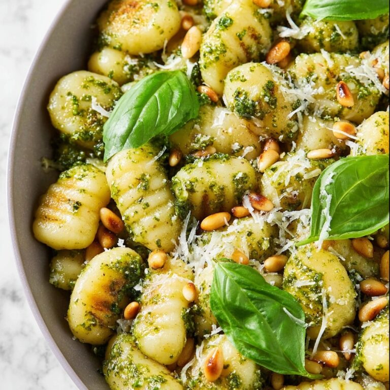 Creamy Chicken Pesto Gnocchi Recipe