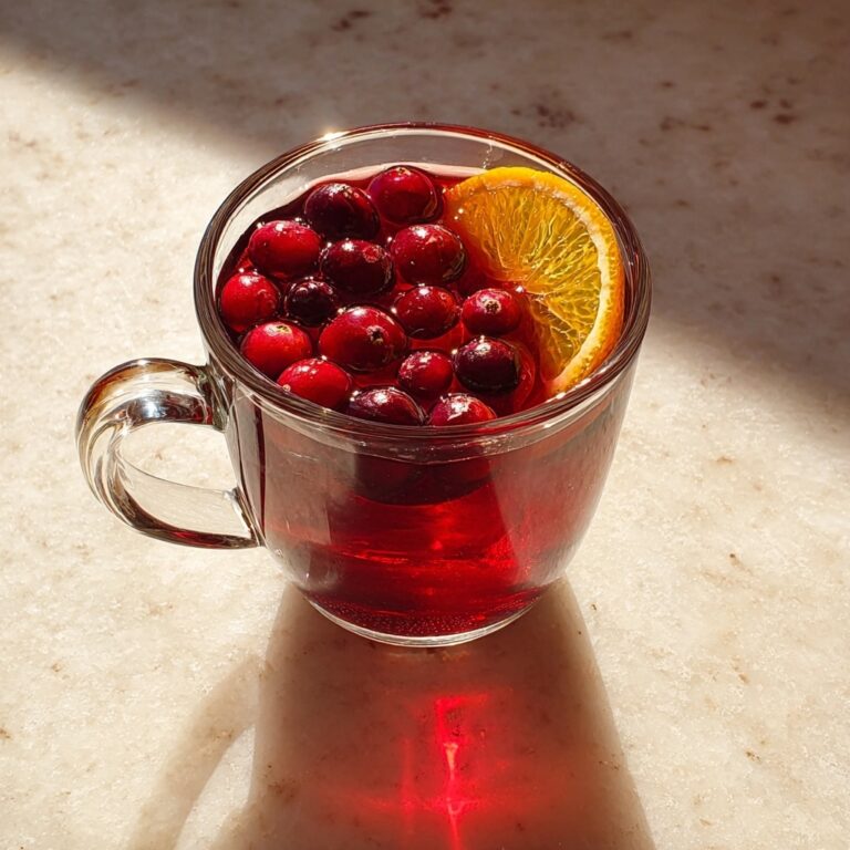 Sour Cherry and Plum Winter Warmer Recipe