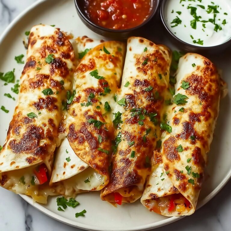 Baked Chicken Chimichangas: Easy and Delicious Recipe