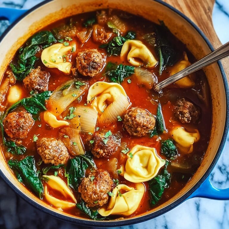 Meatball and Tortellini Soup Recipe