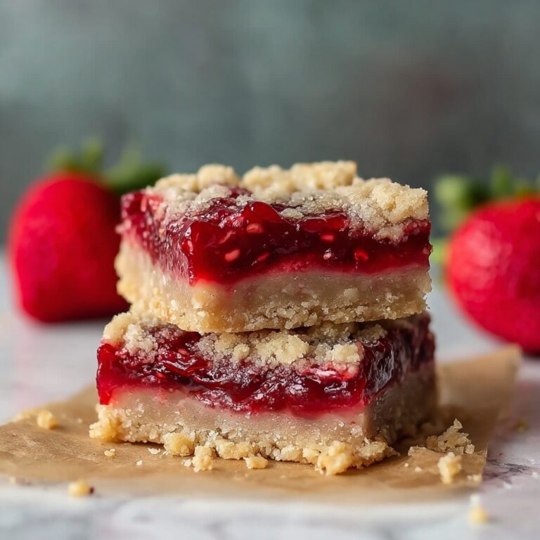 Strawberry Rhubarb Bars Recipe