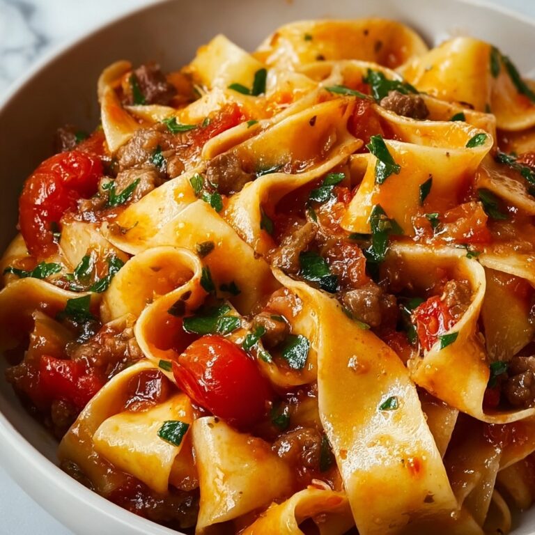 Italian Drunken Noodles Recipe