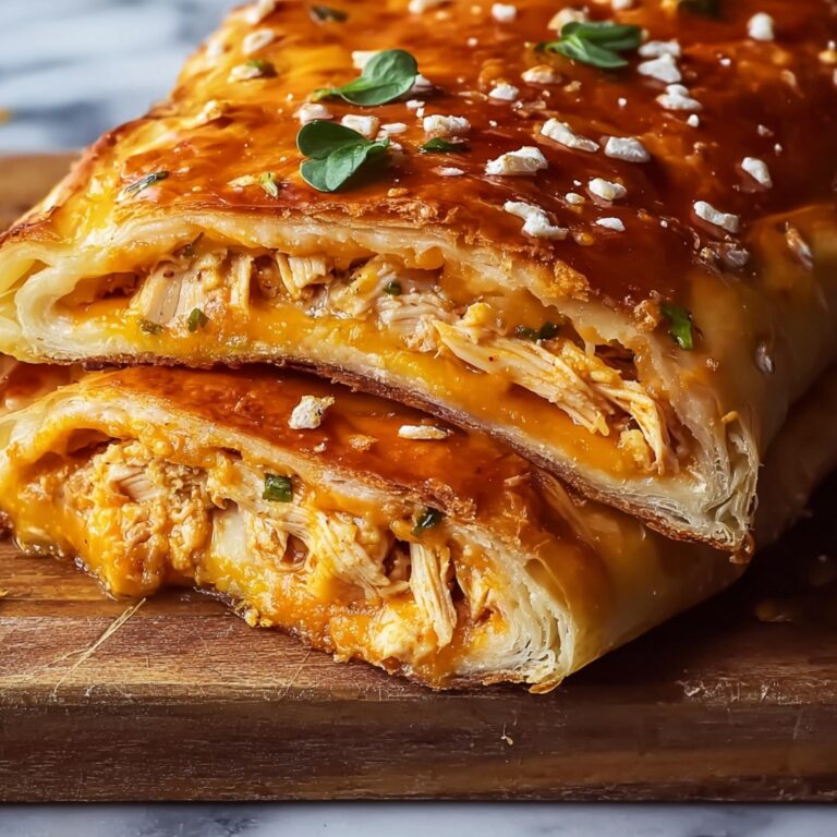 Cheesy Buffalo Chicken Strombolis Recipe