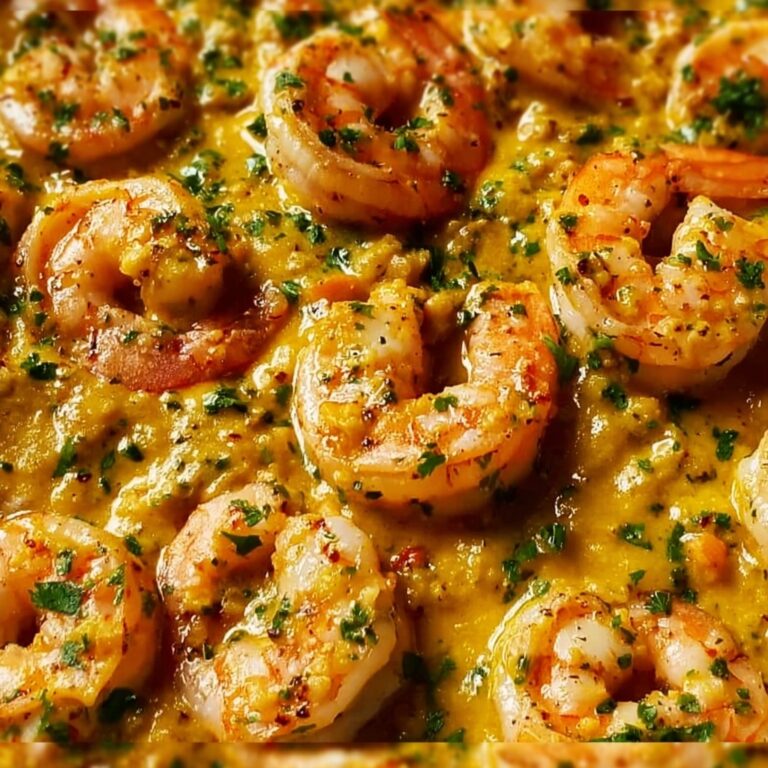 Sautéed Shrimp in Creamy Saffron Sauce Recipe