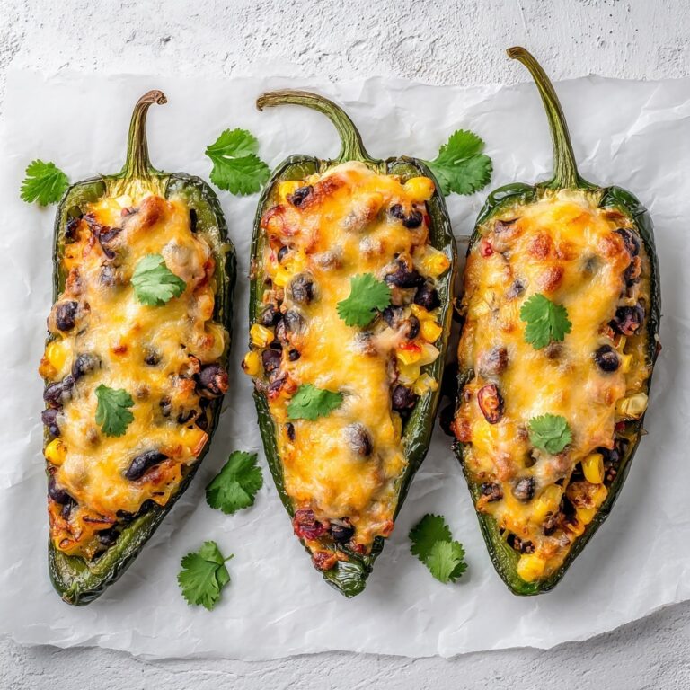 Chicken Stuffed Poblano Peppers Recipe