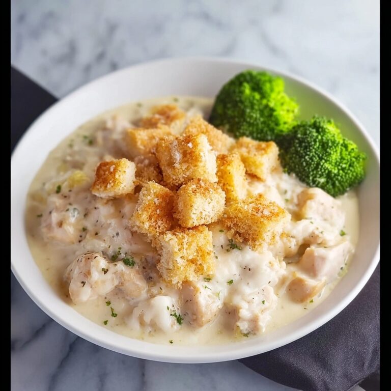 Creamy Swiss Chicken Casserole Recipe