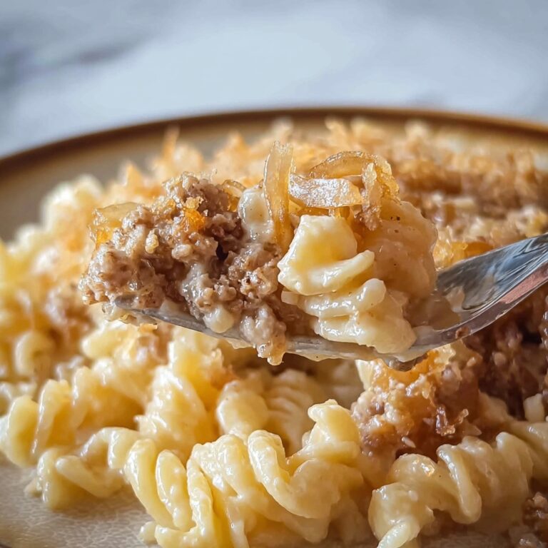 French Onion Ground Beef Casserole Recipe