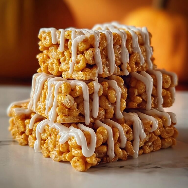 Pumpkin Spice Rice Krispie Treats Recipe