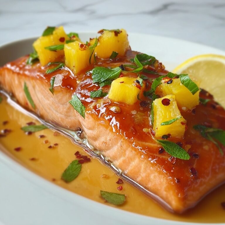Honey Pineapple Salmon Recipe