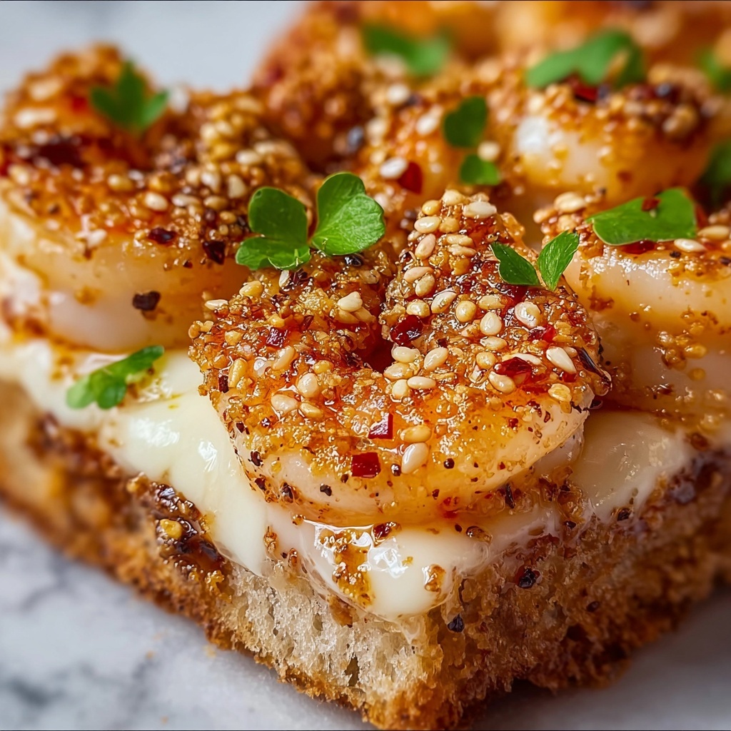 Sesame Crusted Prawn Toast Sliders Recipe - Recipe Image