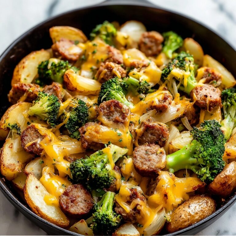 Sausage Potato Broccoli Skillet Recipe