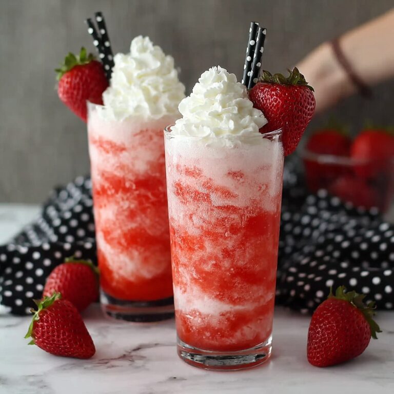 Strawberry Soda with Vanilla Coffee Creamer Recipe