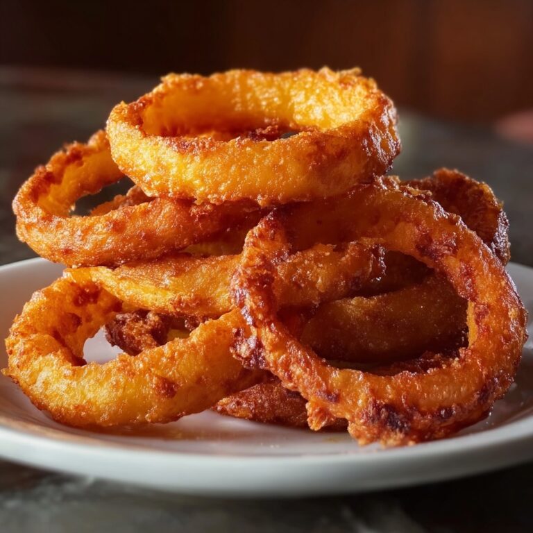Mighty and Crispy Fried Onion Rings Recipe