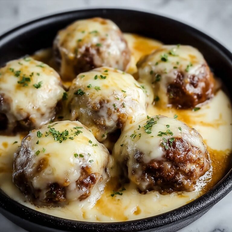 Crock Pot French Onion Meatballs Recipe