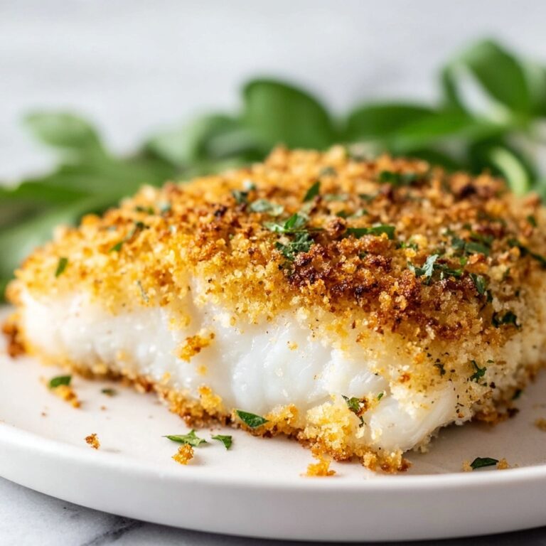 Parmesan Crusted Cod Recipe