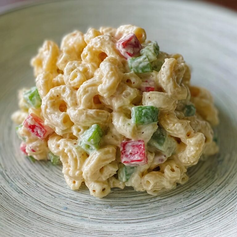 Macaroni Salad with Pickles Recipe
