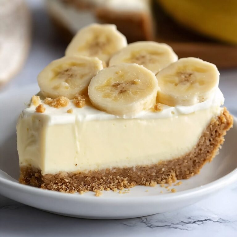 Banana Cream Cheesecake Bars Recipe