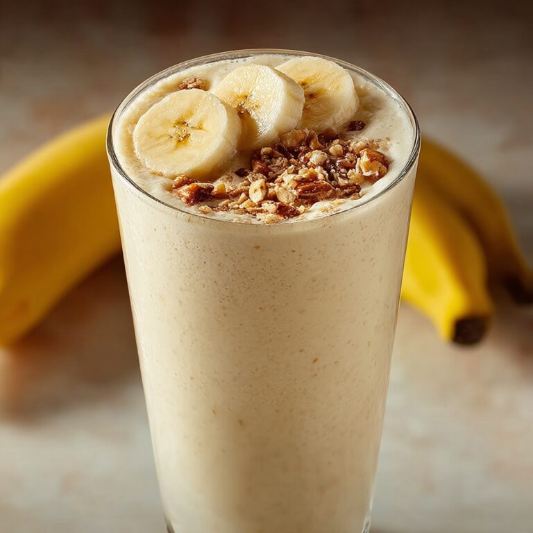 Easy Banana Milkshake Recipe