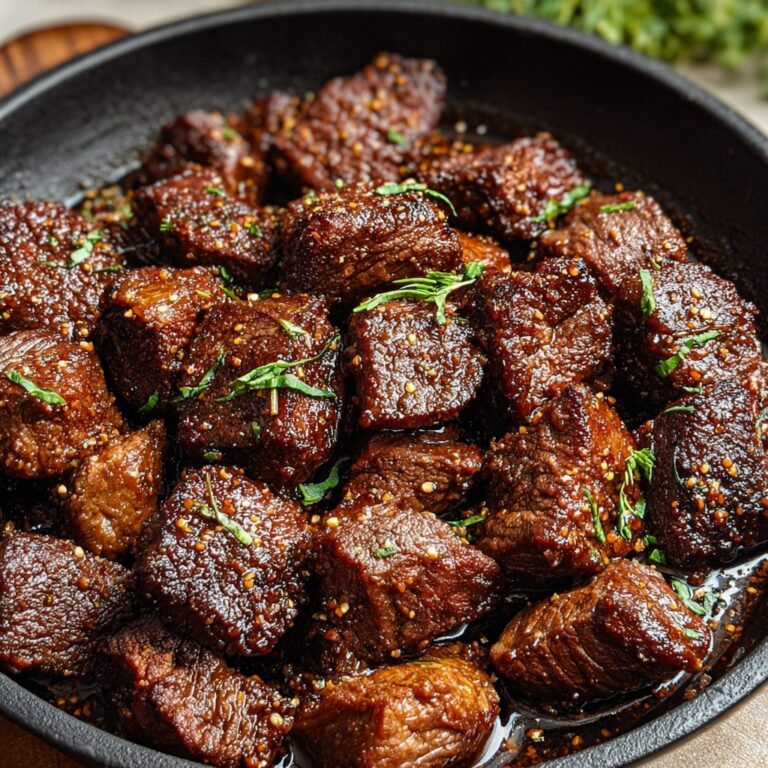 Cajun Garlic Butter Steak Bites Recipe