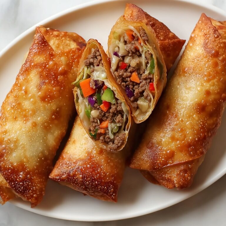 Philly Cheesesteak Egg Rolls Recipe